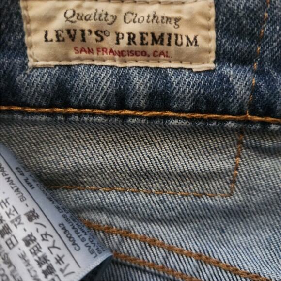 Levi's Premium light washed jean Skinny Taper size 29x30 - Picture 2 of 4